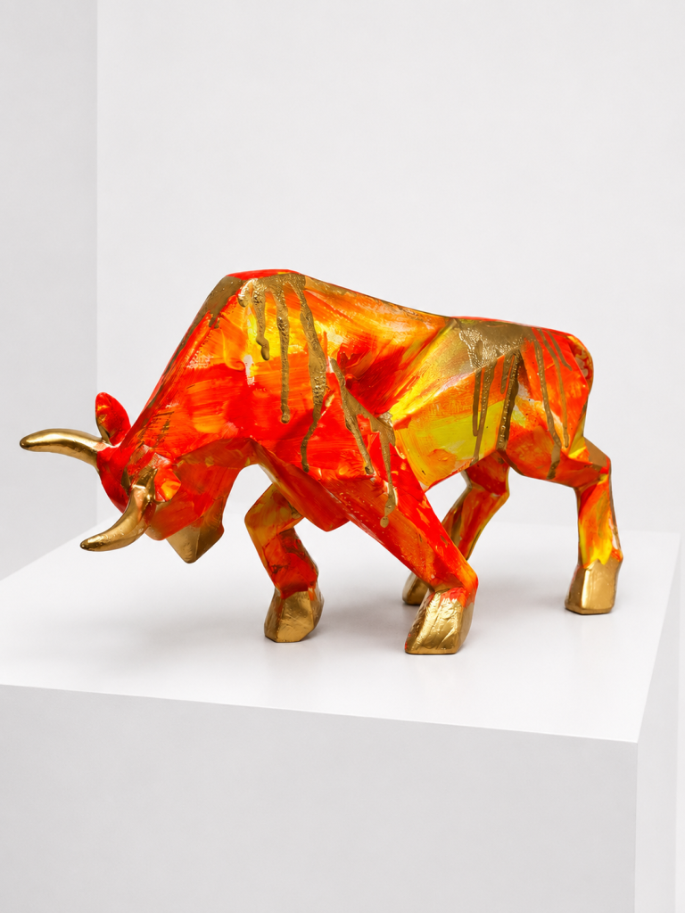 Orange Bull # 1